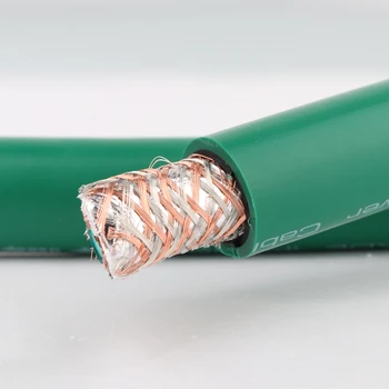 Hi-end baker in srebro MCINTOSH 2328 5N mešani AC napajalni kabel hi-fi jedro moči, avdio napajalni kabel