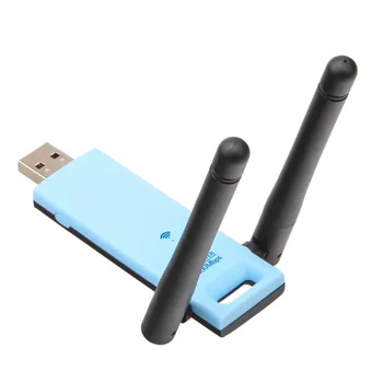 WD-R603U 300Mbps Wireless Območje Podaljšek USB WiFi Signal Repetitorja Booster Ojačevalnik Dvojna Antena Modre barve z Črno Za Mreženje