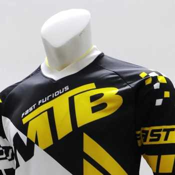 Quick dry dihanje Kolesarjenje motokros jersey top Majica MTB Downhill nositi kratke rokave oblačila