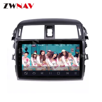 360 Kamere Android 10system Avto Multimedijski Predvajalnik Za Toyota Corolla 2006-2013 GPS Navi Radio stereo IPS, zaslon na Dotik, vodja enote