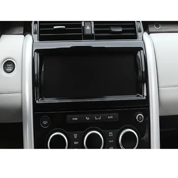 Piano Black Avto Notranja Oprema Za Land Rover Discovery 5 10 palčni Zaslon GPS Navigacijski Okvir Pokrova Trim Styling Nalepke