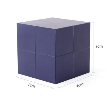 Predlaga Zakonske Magic Cube Obroč Polje Poročni Prstan Polje Valentinovo Darilo Ustvarjalne Nakit Škatle za Shranjevanje Nakita Organizator