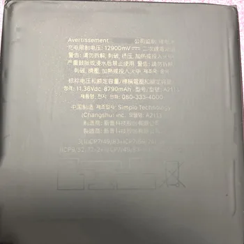 11.36 V 99.8 WH/8790mah original A2113 laptop Baterija Za Apple Macbook Pro A2141 16