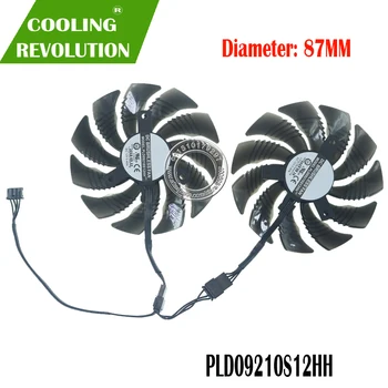 87MM PLD09210S12HH DC12V 0.40 A 4PIN grafike ventilatorjem primerna za Gigabyte GTX 1660 Super GV-N1660 OC 6GD