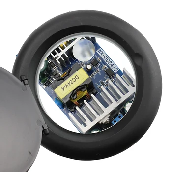 EU Plug Povečevalno Steklo Multitool Magnifiers 5X 10X Nastavljiv, Visoke Kakovosti Magnifiers Stekla Spajkanje Elektronskih Vzdrževanje