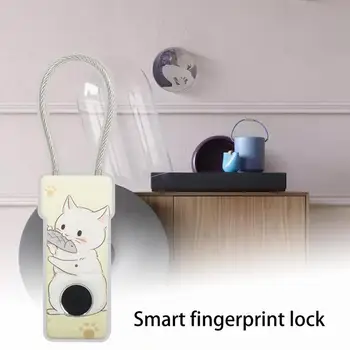 Prenosni Novih Elektronskih Majhne Zaklepanje Smart Prstnih Ključavnico, Varnostno Zaklepanje Vrat, Ključavnice Vrečko Prtljage Zaklepanje