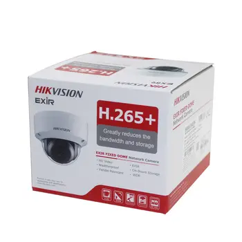 Hikvision 6MP IP Dome Kamera Kompleti IR Omejeno Dome kamer CCTV Kamere, IP Kamere POE H. 265 Vgrajeno micro SD spominsko Kartico