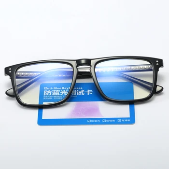Peekaboo tr90 okvir anti modra svetloba očala za ženske prosojno sivo računalnik optičnih očal okvir za moške črne unisex