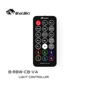 Bykski B-RGB-C8-V3 B-RBW-C8-V4, ki Jih je Razsvetljava Krmilnik za 12VRGB/5VRBW Standard/Sinhronizacija Motherboard 8+4 vmesniki Sistem Nadzora