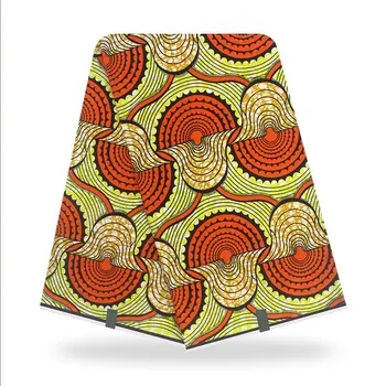 Afriške vosek tiskanja tkanine, bombaž Africain pravi vosek Nigerijski Tiskanja vosek Tkanine 6Yard za obleke tkanine 6yard