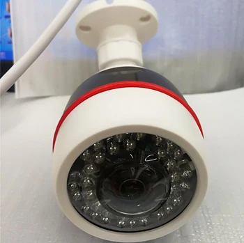 1,7 mm Super širokokotni Panorama CCTV AHD Kamera 5MP 4MP 3MP 1080P SONYIMX326 Fisheye Objektiv 3D žogo učinek ir Varnosti Video