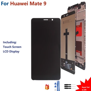 Original Za HUAWEI Mate 9 Zaslon na Dotik LCD Zaslon Računalnike Zbora Za Huawei Mate 9 LCD Zaslon