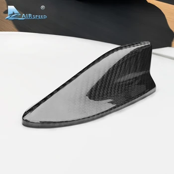 HITROSTI CarbonFiber za Subaru BRZ Toyota 86 Dodatki Avto Zunanja Antena Shark Fin Kritje Nalepke Trim Oblikovanje Avto Styling
