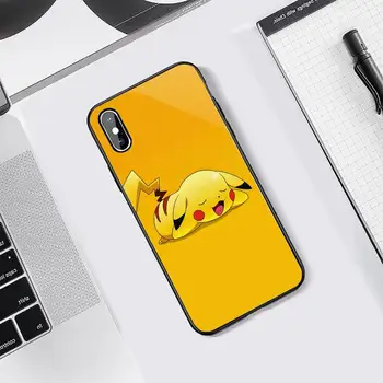 Pikachu-U SRČKAN smešno lep Telefon Primeru za iPhone, Samsung Note S 6 7 8 9 10 20 51 11 12 Pro XS S MAX Plus X XR Ultra