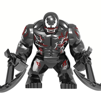 Igrače Za Otroke Super Junakov Značaj Strup BigSize Proti Venom Pokol Strup Model Slika Bloki Konstrukcije Stavbe Opeka