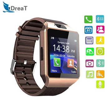 DZ09 Smartwatch Bluetooth Relogio 2G KARTICE Pametne Ure Android Ženske Pazi, Kamera Klic Klic Zapestje Telefon Watch Pedometer za Moške