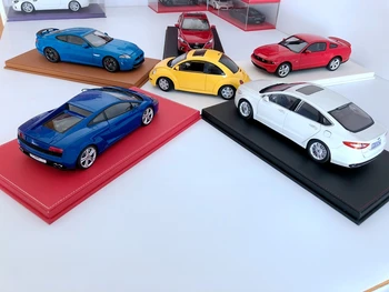 1:18 igrača avto model prikaže polje prahu kritje usnja, ki je osnova akril materiala prikaži polje NE, vključno z avtomobilom