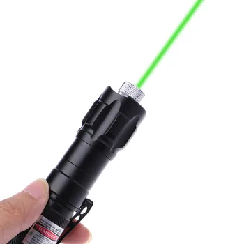 Močan 532nm 5mw 009 Zeleno Luč Laserski kazalnik Pero Lazer Vidni Gorenja Žarek