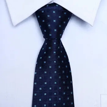 8 CM Nove Luksuzne Naravna Svila Vratu Kravato za Moške Formalne Majico Geometrijske Prugasta Pike Vezi svate Darila za Moške, Darilo
