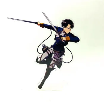 Anime Napad Na Titan Er Mikasa Ackerman Levi/Rivaille Figma Akcijska Figura Model Igrača Stoji Znak