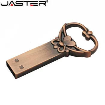 Kovinski Ključ USB 2.0 Flash Disk 4GB 8GB 16GB 32GB 64GB 128GB Darila Pero Pogoni Ustvarjalnost Memory Stick Realne Zmogljivosti, U Disk