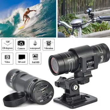 Top Mini F9 HD 1080P Kolo, motorno kolo, Čelada Šport Fotoaparat, Video Snemalnik DV Kamere