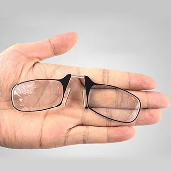 Legless Objemka nos obravnavi očala za moške in ženske prenosni lepljivo telefon pošilja ultra-tanek očala primeru +2.00 +2,50 eur