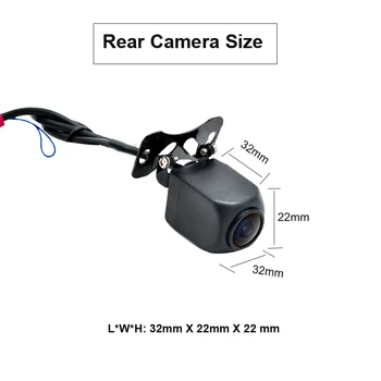 Camlive Tovarne HD720 Night Vision Kamera Zadaj za MTK6582 in MTK6735 Ogledalo Avto DVR z 120 Stopnjo Zorni kot