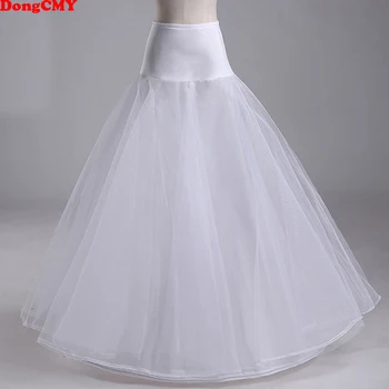 DongCMY 2020 Novo Petticoat Visoko Kakovostnih Belih Underskirt Za Poročne Obleke Poročne Obleke