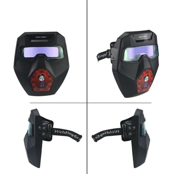 TX-R01 Auto Temnenje Varjenje Očala Široko Senco pri Varjenju Očala Varilec Maske za Varjenje Čelada za TIG MIG LOKA Plazme Rez