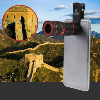 MaiFeng 8 x 18 Mobilni Telefon Teleskop Telefoto Objektiv Kamere Oko Povečana Osredotočenost