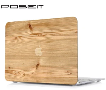 Zrna lesa vzorec Primeru Težko Za Apple Macbook Air Pro Retina Dotik Bar & ID 11 12 13 15 16 Primeru laptop lupini Zaščitna Vreča