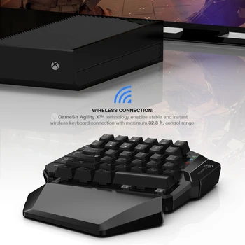 GameSir VX AimSwitch Tipkovnico in Miško Adapter za Xbox Serije X / Xbox Serije S / Xbox En / PS4 / Nintendo Stikalo za PUBG