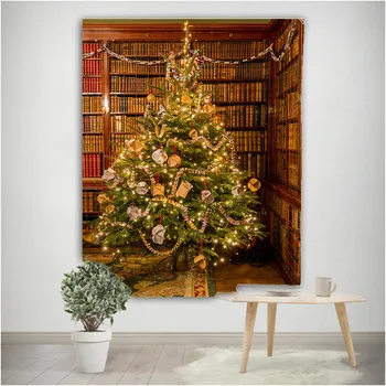 Božično drevo Mandala macrame hipi Tapiserija Steni Visi Boho dekor Čarovnice Tapiserija