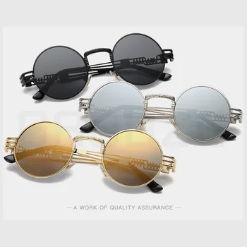 GAOOZE Polarizirana sončna Očala Retro Okrogle Očala Original Ženska sončna Očala Polorized Ženske Luksuzni Očala Ženska Oculos LXD151