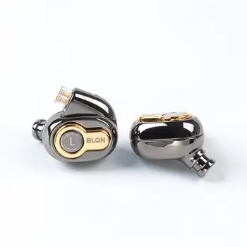 2020 BLON BL-05 BL05 BL03 Hi-fi Slušalke 10 mm Ogljikovih Prepone Dinamične Stereo Slušalka Kovinski Slušalke Snemljiv Slušalke bl05