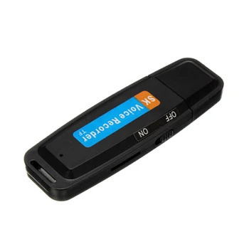 Mini U-Disk, Digital o Diktafon USB 3.0 Flash Diski Največjo Podporo 32GB Pomnilniško Kartico