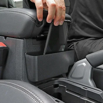 1 X ABS Avto Zadaj Armrest Škatla za Shranjevanje Organizator Sod Primeru Za Jeep Wrangler JL JT 2018+ Direktna Zamenjava