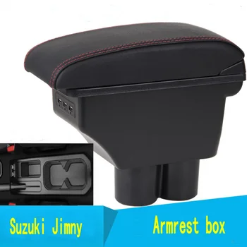 Za Suzuki Jimny armrest polje centralno Shranjevanje vsebine box izdelkov notranje zadeve Armrest Shranjevanje avto-styling pribor del 2019