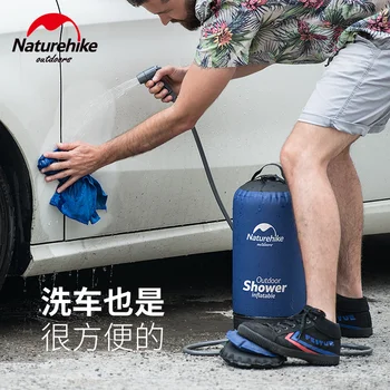 NatureHike tovarno prodati na Prostem Kampiranje, Pohodništvo Tuš vrečko napihljiv Prenosni Zložljivi zunanji tuš vrečko
