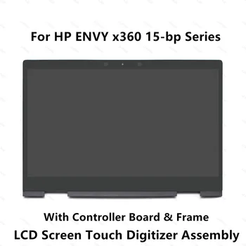 Za HP ENVY x360 15-bp121nf 15-bp130nd 15-bp130ng 15-bp131ng 15-bp131tx LCD Zaslon na Dotik Stekla Računalnike Skupščine+Ploščo