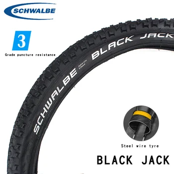 Schwalbe kolesarske pnevmatike Black Jack jeklene žice 12x1.90 otrok bilance vozil off road vozila 20x1.90 mala kolesa premera pnevmatike