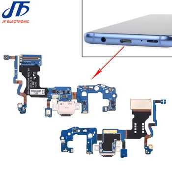 5pcs/veliko Za Samsung Galaxy S9 G960F g960u S9+ Plus G965F G965U Zamenjava USB Polnjenje Polnilnik Vrata Dock Priključek Flex Kabel