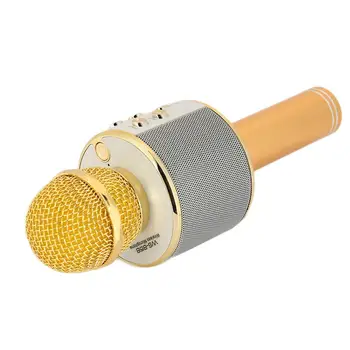 Vroče Brezžična Mini Karaoke Mikrofon, Prenosni Bluetooth Zvočnik Doma KTV Predvajalnik Glasbe Ročni Mikrofon Mic 1800maH Za Zajebavam