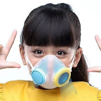 Nova Moda električni respirator otrok masko inteligentni Majhnih Enostaven dihalno masko PM2.5 smog, Anti-sline Varnost masko
