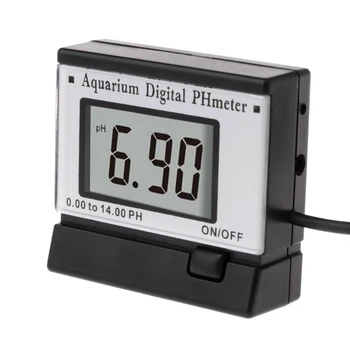 Digitalni LCD PH Meter Monitorjev za Hydroponics Akvarij Bazen, Spa 0.00-14.00 PH Tester Kakovost Vode Test U4LB