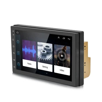 S6 2 Din Avtomobilski Stereo sistem Android 8.1 Quad Core 7 palčni GPS Navigacijski Auto Radio Ogledalo Povezavo Bluetooth Music Video 1GB RAM-a 16GBROM