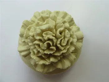 Silikonsko Plesni 3D Nagelj je Cvet Design Ročno izdelana Mila Plesni Artcraft Fondat Torto silikagel Plesni Sveča Dekoracijo Plesni HC0024