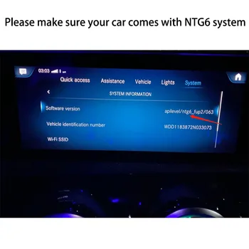 Avto za Video Vmesnik z Dinamično Parkiranje Smernice za Mercedes-benz NTG6 razred w177