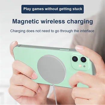 Magnetni Polnilnik za iPhone 12/12 mini/12 pro/12 max pro Brezžični Polnilnik Za Huawei XiaoMi brezžični Polnilnik
